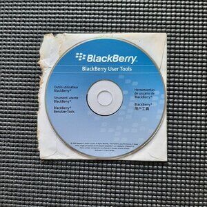 Blackberry User Tools  CD ROM Software